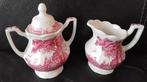 Romantisch Engels aardewerk roomstel J.G. Meakin, Ophalen of Verzenden