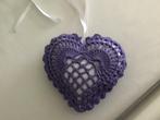 Gehaakt hartje, Ophalen of Verzenden, Zo goed als nieuw, Haken, Patroon of Boek