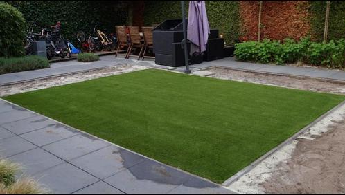 Kunstgras – Legservice + Direct Leverbaar, Tuin en Terras, Gras en Kunstgras, Zo goed als nieuw, Kunstgras, 20 m² of meer, Ophalen