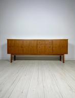 Vintage Jaren 70 Walnoot Dressoir Kast Sideboard Retro, Huis en Inrichting, Kasten | Dressoirs, 25 tot 50 cm, 200 cm of meer, Ophalen of Verzenden