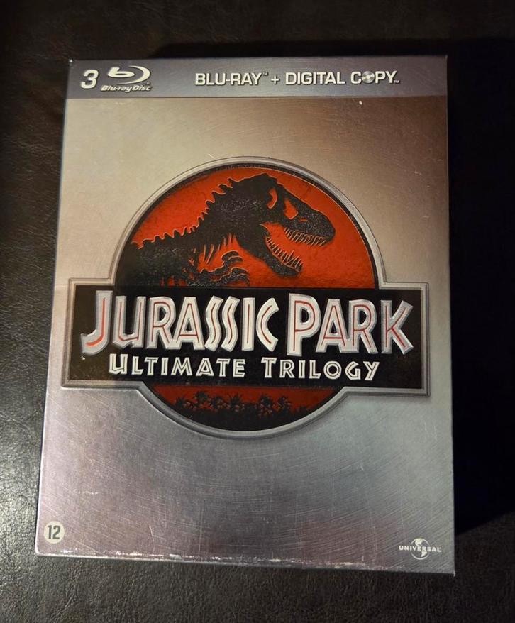 Jurassic Park Ultimate Trilogy - Blu-ray, Cd's en Dvd's, Blu-ray, Zo goed als nieuw, Science Fiction en Fantasy, Boxset, Ophalen of Verzenden