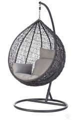 Hangstoel schommelstoel, Ophalen, Zo goed als nieuw, Metaal, Verstelbaar