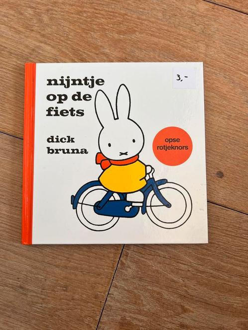 Dick Bruna - nijntje op de fiets opse Rotjeknors, Boeken, Kinderboeken | Jeugd | onder 10 jaar, Zo goed als nieuw, Ophalen of Verzenden