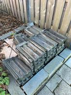 Mulden dakpannen gebruikt gratis, Doe-het-zelf en Verbouw, Dakpannen en Dakbedekking, Ophalen, Gebruikt, Steen of Klei, Blauw