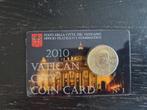 Nieuw Coin card Vaticaan 2010 No 1, Ophalen, Vaticaanstad, 50 cent