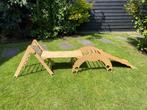 Houten Montessori klimset klimrek 4 delig - glijbaan klimrek, Kinderen en Baby's, Speelgoed | Houten speelgoed, Ophalen, Zo goed als nieuw