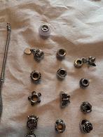 Pandora bedels., Pandora, Ophalen of Verzenden, Zo goed als nieuw, 4 bedels of meer