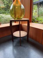 Vintage bijzettafel, Ophalen, Rond, Minder dan 55 cm, 45 tot 60 cm