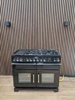 Luxe Zwarte Falcon  Excel Fornuis 110 cm (Gratis bezorgen), Witgoed en Apparatuur, Fornuizen, 5258sh, Grill, Ophalen of Verzenden