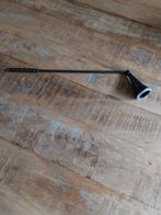 Vintage Kaarsendover - Zwart Metaal, Gebruikt, Zwart, Ophalen of Verzenden, Metaal