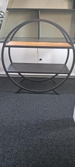 Bijzettafel, Minder dan 55 cm, Rond, Ophalen of Verzenden, Zo goed als nieuw