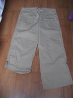 HEMA beige lange broek met wijde pijpen maat 46 / XL / XXL, Beige, Maat 46/48 (XL) of groter, Ophalen of Verzenden, Lang