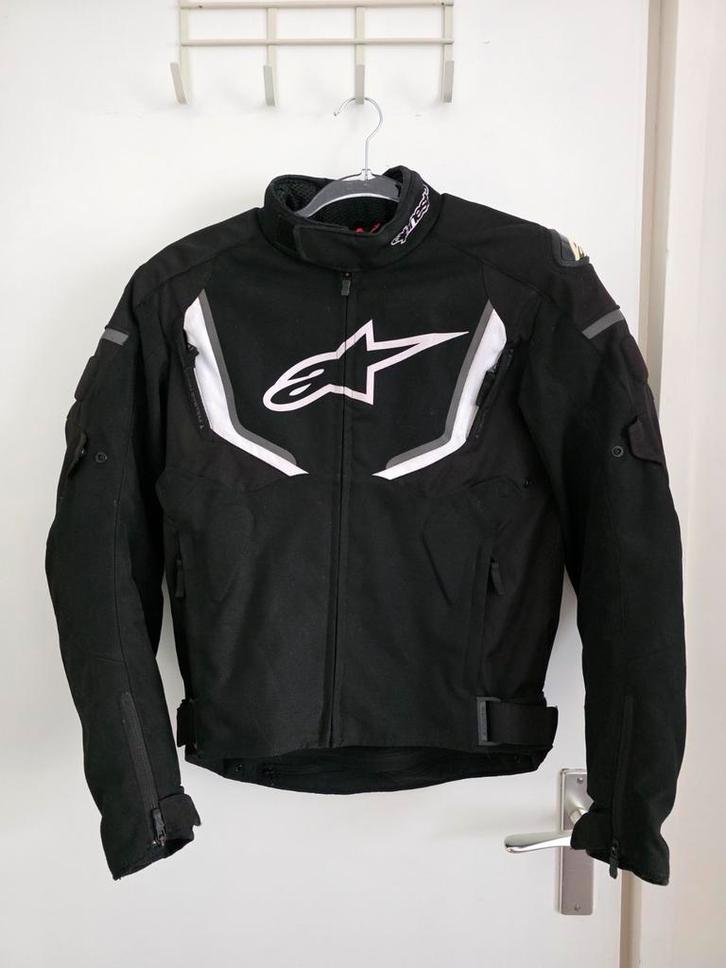 Alpinestars T-GPR V2 motorjas M | zwart wit | goede staat, Motoren, Kleding | Motorkleding, Jas | textiel, Heren, Tweedehands