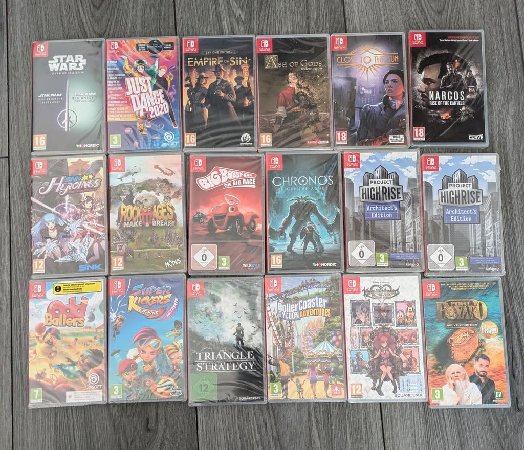 Nintendo Switch Games - Nieuw in Verpakking!, Overige genres, 1 speler, Nieuw, Eén computer