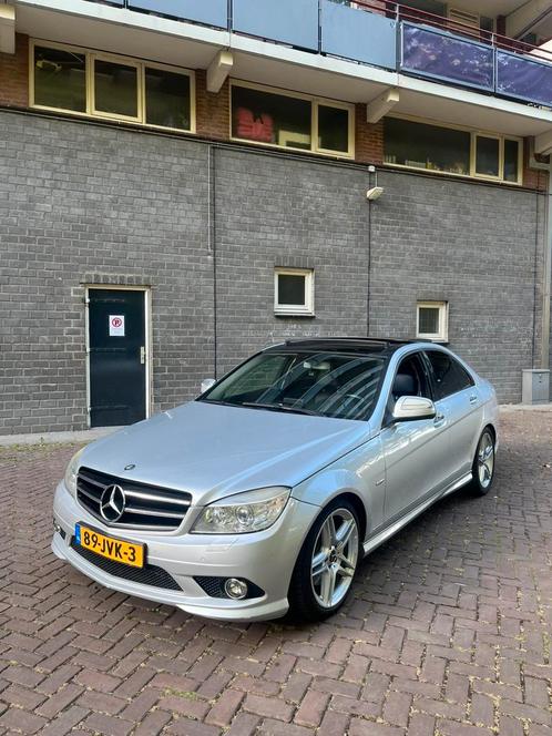 Mercedes-Benz C-Klasse 3.5 C350 Sedan AUT 2007 Grijs, Auto's, Mercedes-Benz, Bedrijf, C-Klasse, ABS, Cruise Control, Elektrische achterklep