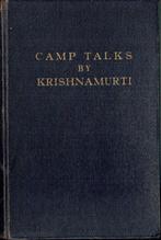 Camp Talks by Krishnamurti 1924 Hardcover, Ophalen of Verzenden