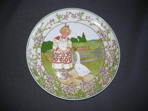 Villeroy & Boch / Heinrich, wandborden Unicef "Unsere Kinder, Antiek en Kunst, Antiek | Servies los, Ophalen of Verzenden