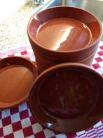 geglazuurde schaaltjes 16 stuks, Antiek en Kunst, Antiek | Keramiek en Aardewerk, Ophalen