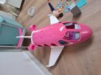 Mattel barbie vliegtuig compleet met barbie en spulletjes, Ophalen of Verzenden, Zo goed als nieuw, Barbie