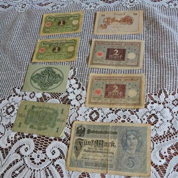 Darleh(e)nskassen bank leen biljetten 1917-1922 Duitsland  beschikbaar voor biedingen