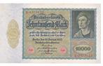 Duitsland 10.000 Mark 1922 Reichsbanknote, Postzegels en Munten, Ophalen of Verzenden, Duitsland, Setje