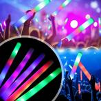 LED Foam Sticks RGB Multicolor 150 stuks -NERGENS GOEDKOPER, Nieuw, Verzenden, Tv en Weergevers