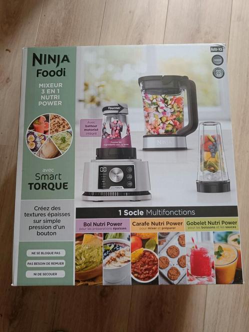 Ninja Foodi Power Nutri Blender 3-in-1 - CB350EU, Witgoed en Apparatuur, Blenders, Nieuw, Powerblender, Ophalen of Verzenden