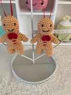 Gingerbread poppetjes - handgemaakt kerst ornament, Ophalen of Verzenden, Nieuw, Haken, Overige typen