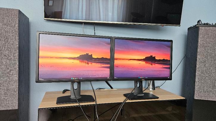 Dell U2412M | 24 inch | 1920x1200, Computers en Software, Monitoren, Zo goed als nieuw, 60 Hz of minder, DisplayPort, DVI, VGA