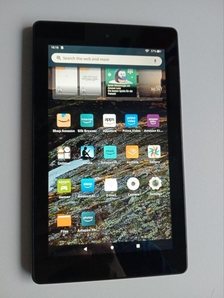 Amazon Fire 7 tablet, Computers en Software, Android Tablets, Gebruikt, 7 inch of minder, 16 GB, Ophalen