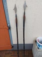 2 antieke  orgineel Afrikaanse  speren zie foto's, Ophalen of Verzenden
