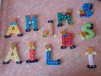 Houten naam letters, Kinderen en Baby's, Speelgoed | Houten speelgoed, Gebruikt, Ophalen of Verzenden