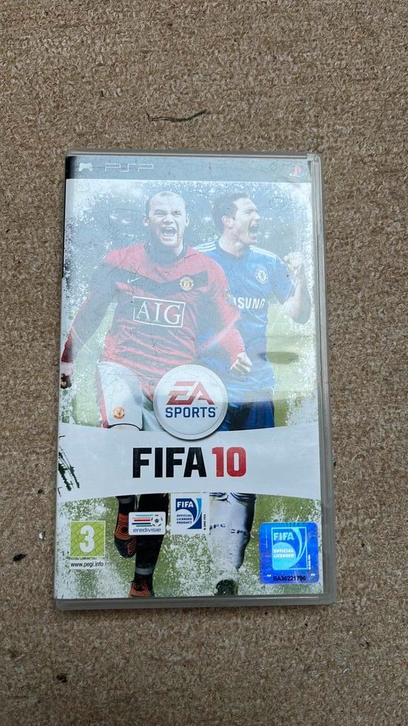 FIFA 10, PSP, Spelcomputers en Games, Games | Sony PlayStation Portable, Zo goed als nieuw, Sport, 1 speler, Vanaf 3 jaar, Online