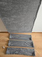 Blinds / Vouwgordijn, 100 tot 150 cm, Zo goed als nieuw, Grijs, Luxe Blinds/ Vouwgordijnen NIET VEDUISTERND