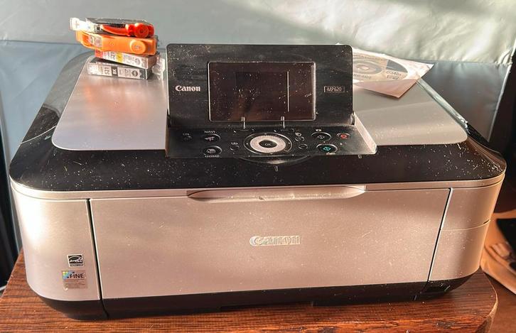 Canon MP620 kleurenprinter, Computers en Software, Printers, Zo goed als nieuw, Scannen, Draadloos, Verzenden