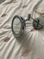 Zeer mooie vergroot spiegel met verlichting, Ophalen, Zo goed als nieuw, Metaal of Aluminium