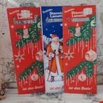 3 pakjes oude lametta in zilver, Diversen, Kerst, Ophalen of Verzenden