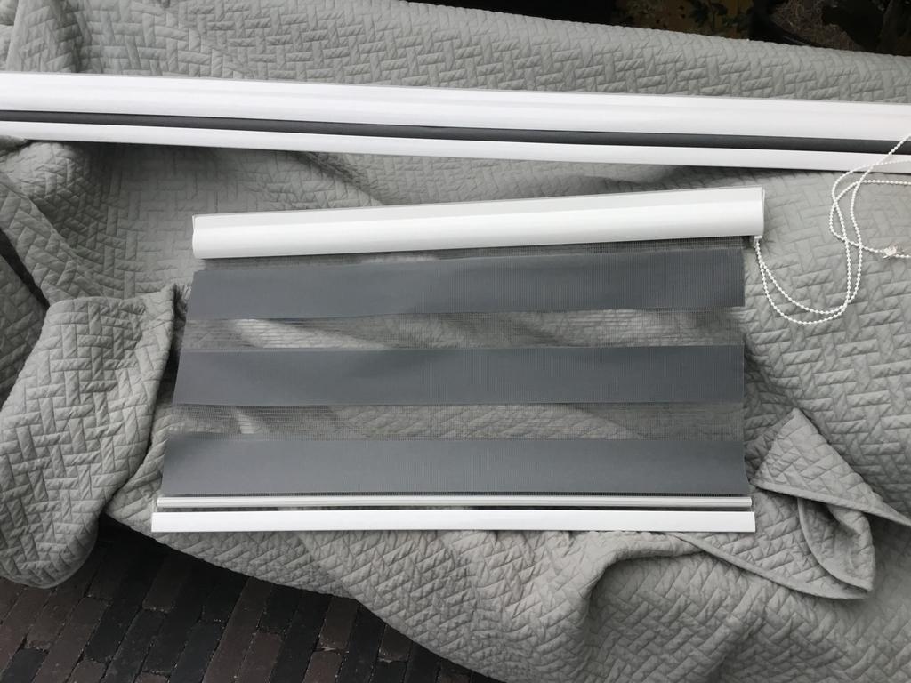 2stuk duo rolgordijn, Ophalen