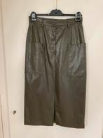 Marella lederlook rok, zgan, Kleding | Dames, Rokken, Ophalen of Verzenden, Zo goed als nieuw, Maat 38/40 (M), Groen