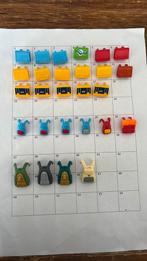 Playmobil losse onderdelen rugtassen kinderen school, Ophalen of Verzenden, Gebruikt, Los playmobil