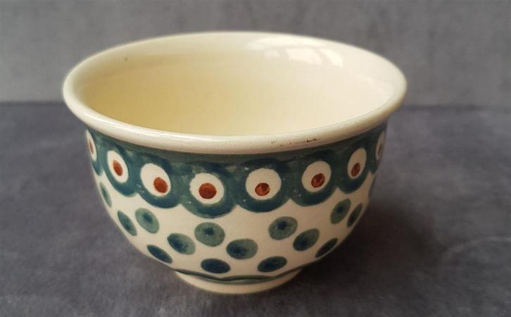 Boleslawiec mok., Huis en Inrichting, Keuken | Servies, Zo goed als nieuw, Kom(men), Overige stijlen, Keramiek, Ophalen of Verzenden