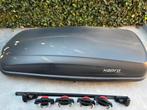 Hapro Traxer 6.6 dakkoffer (inhoud 140L) + Thule dakdragers, Auto diversen, Dakkoffers, Ophalen, Gebruikt