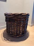 Grote rieten gevlochten mand hoogte 45cm / diameter 63cm, Ophalen, Mand, Rond, Zo goed als nieuw
