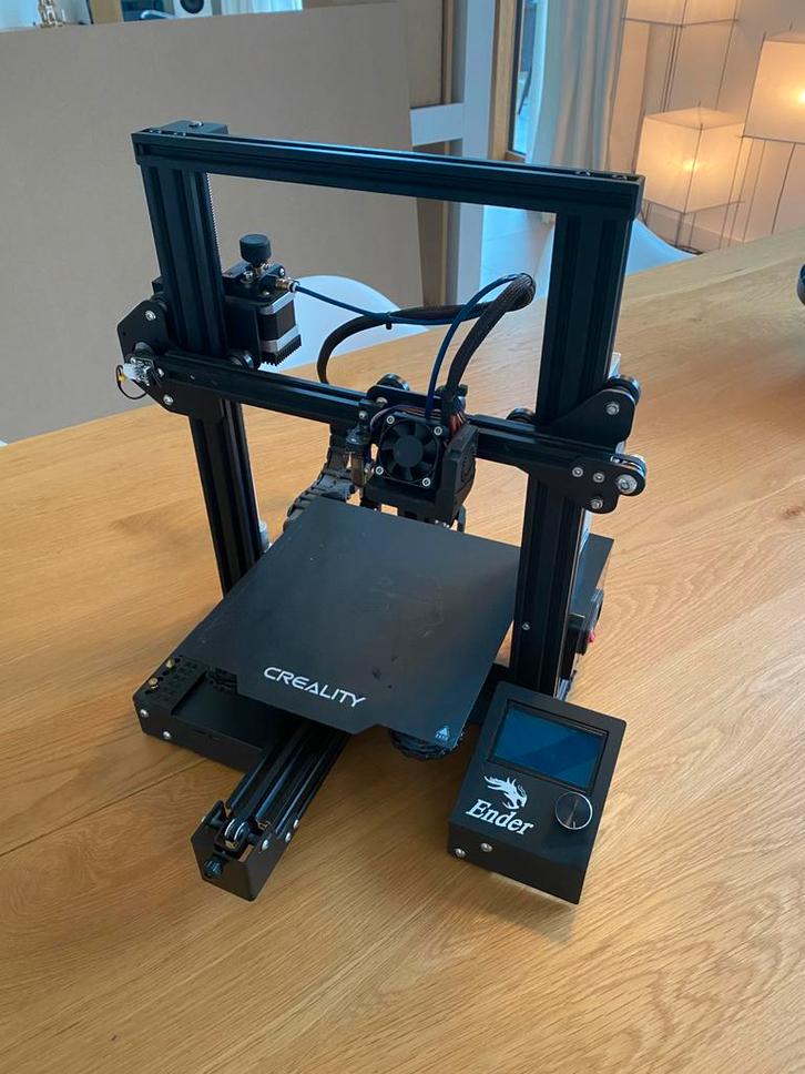 Creality Ender 3 met upgrades, Computers en Software, 3D Printers, Gebruikt, Ophalen