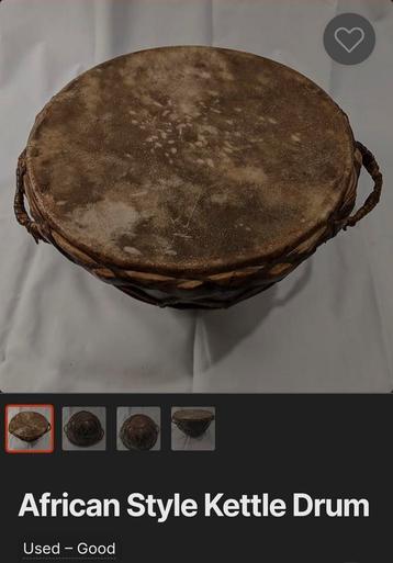 Kettle drum beschikbaar voor biedingen