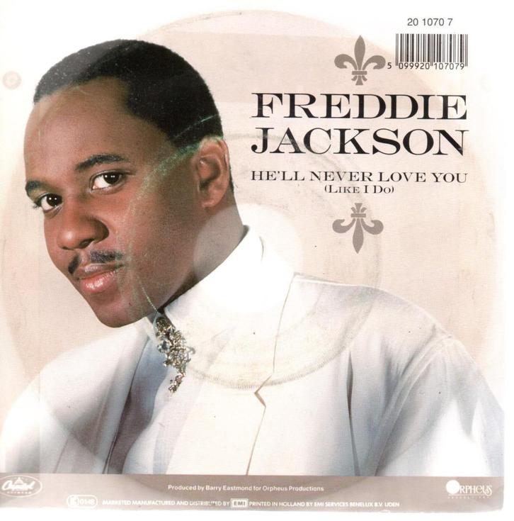 Freddie Jackson: He'll never love you (like I do), Cd's en Dvd's, Vinyl Singles, Gebruikt, Single, R&B en Soul, 7 inch, Verzenden