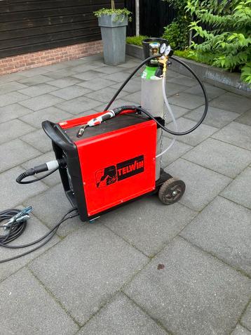 Telwin Lasapparaat - Compleet met gasfles beschikbaar voor biedingen
