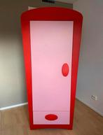 Garderobe kast IKEA MAMMUT roze / rood, Kinderen en Baby's, Kinderkamer | Commodes en Kasten, 50 tot 70 cm, 105 cm of meer, Ophalen of Verzenden