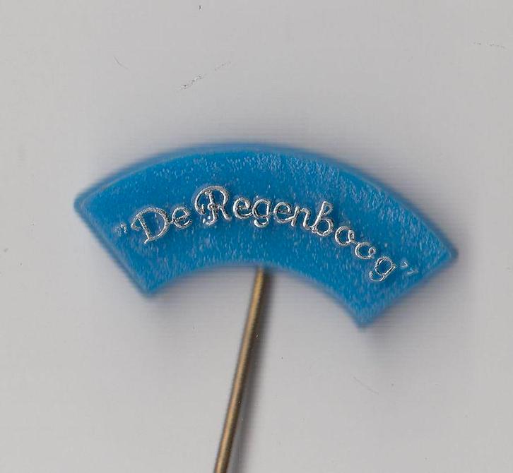 De Regenboog speldje, Verzamelen, Speldjes, Pins en Buttons, Gebruikt, Speldje of Pin, Overige onderwerpen, Ophalen of Verzenden