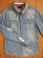 GALLICE spijkerbloes blauw maat M - zgan -, Kleding | Heren, Zo goed als nieuw, Blauw, Gallice, Halswijdte 39/40 (M)